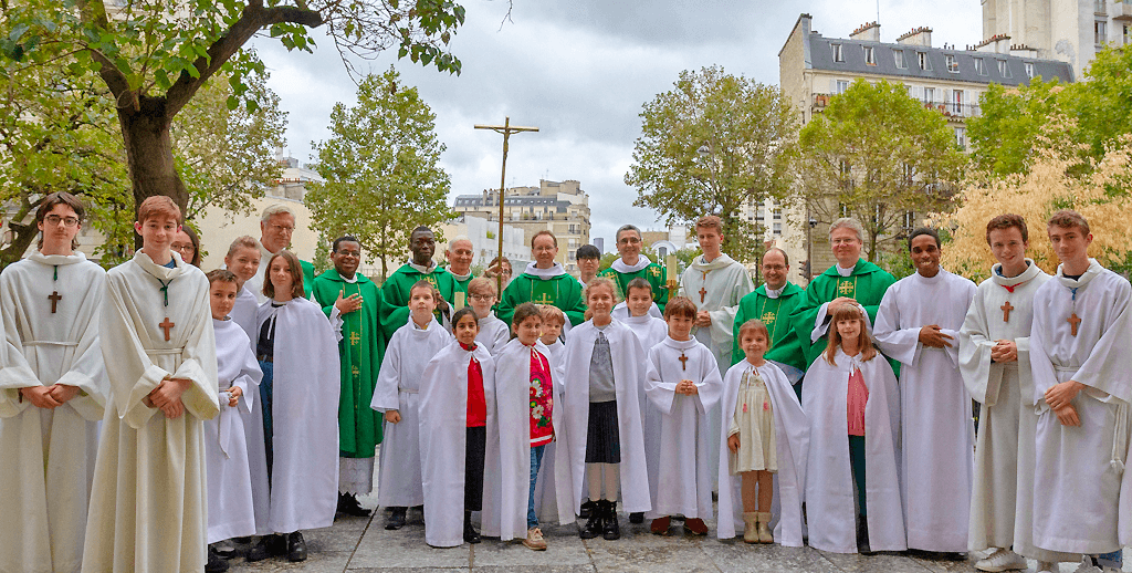 Photo de l'équipe paroissiale Saint-Ambroise 2020