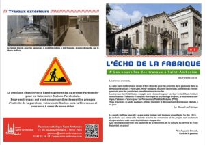 Couverture l'écho de la fabrique n° 3