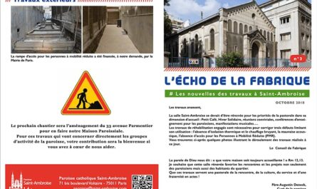 Couverture l'écho de la fabrique n° 3
