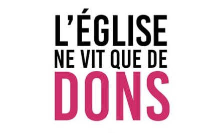 Denier de l'église, on ne vit que de dons