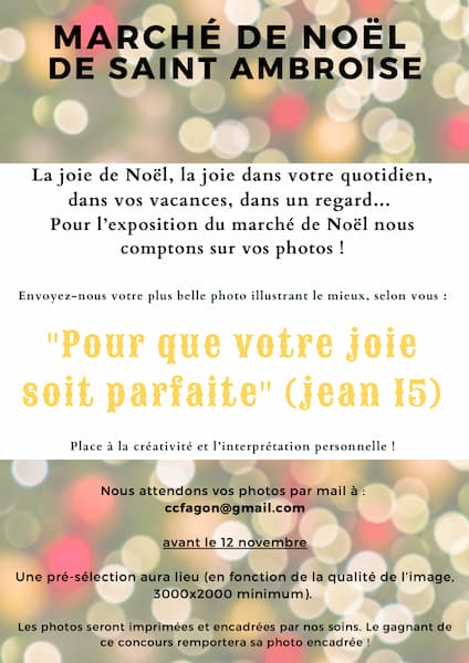 Marché de Noël 2022 - Concours photos