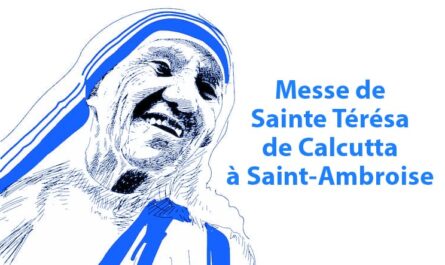 Messe de Sainte Teresa de Calcutta - Affiche
