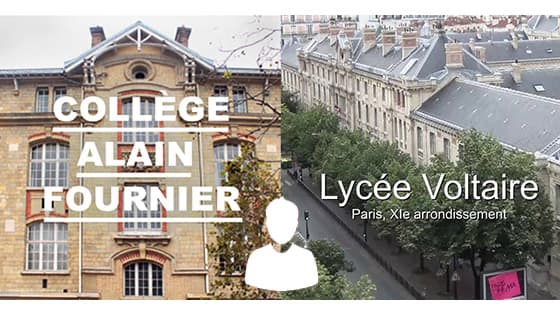Aumônerie du 7 de Saint-Ambroise, Collège Alain Fournier et Lycée Voltaire, Paris 11