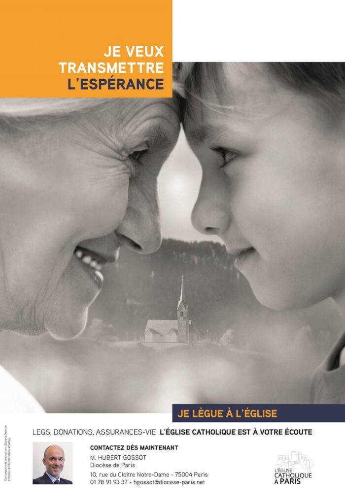 comment faire un legs à ma paroisse