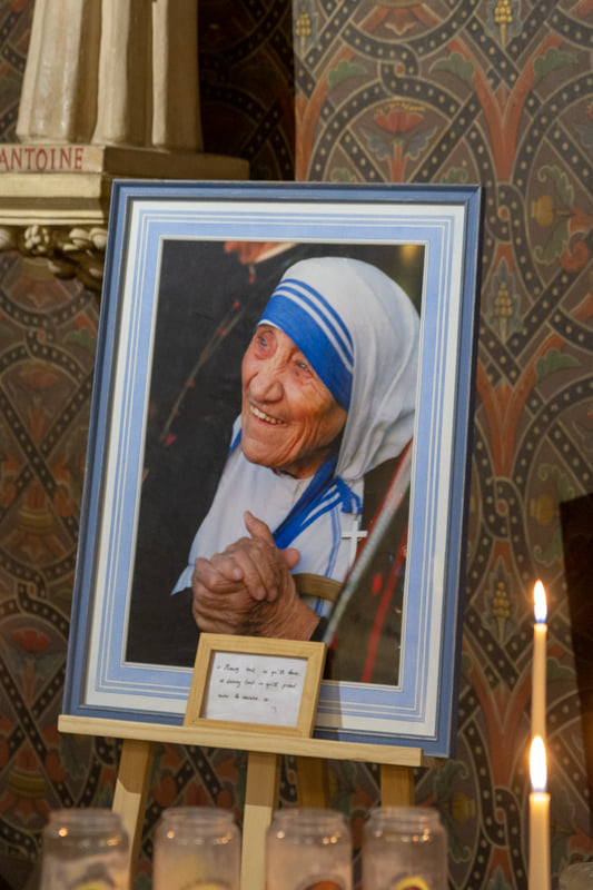 Mère Teresa Portrait