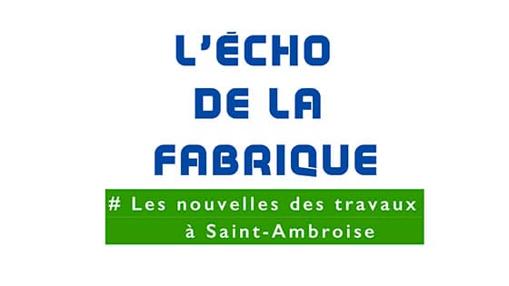 Les Échos de la Fabrique de Saint-Ambroise