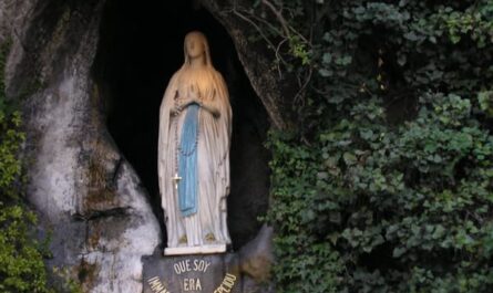 Lourdes Vierge, sanctuaire, grotte