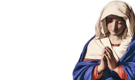 Vierge Marie priant, prière de Louange