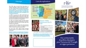 Dépliant FMPV - Fraternité Missionnaire des Prêtres pour la Ville