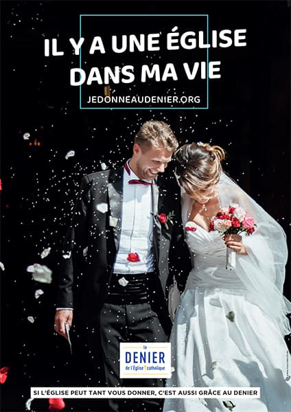 Affiche du Denier 2021, Marier