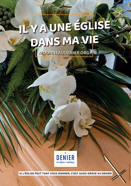 Affiche du Denier 2021, Funérailles