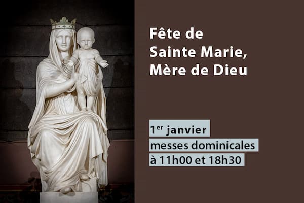 Fête de Marie Mère de Dieu - 2022