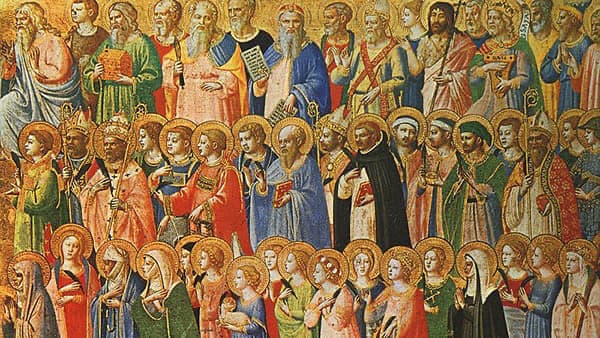 Tous les Saints, peinture