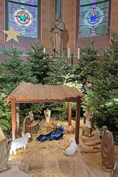 Avent, crèche de Noël de Saint Ambroise