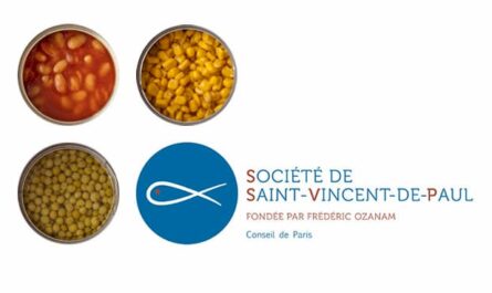 Collecte alimentaire Saint-Vincent-de-Paul, Paris 11