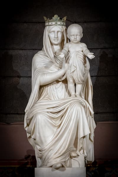 Marie et Jésus de la chapelle la Vierge à Saint Ambroise