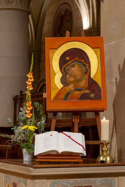 Icône de la Vierge Marie