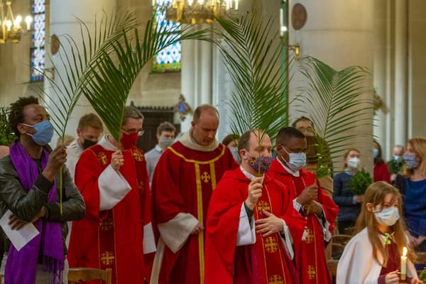 Messe des Rameaux, photos du 28/03/2021