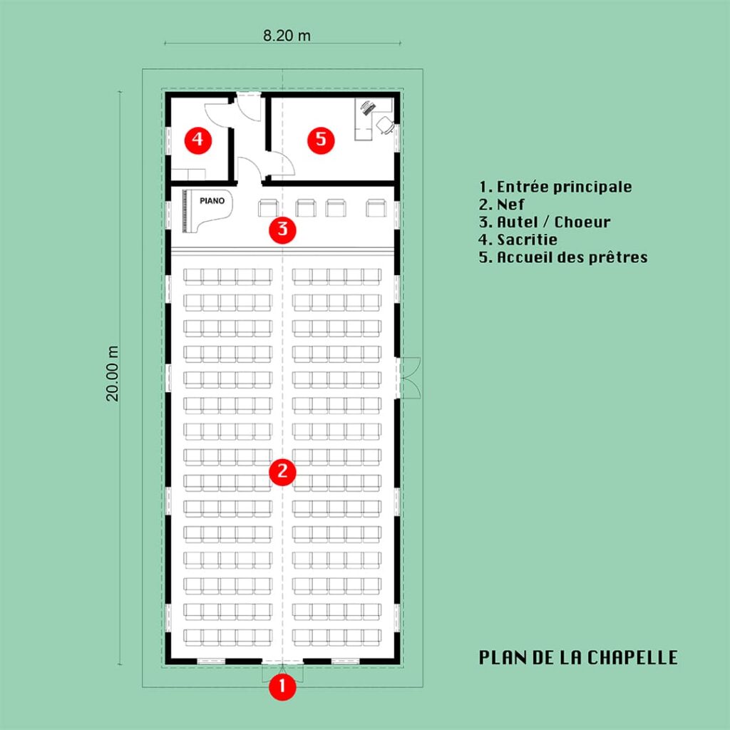 Chapelle Zoko Plan