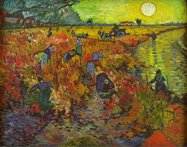 La Vigne rouge de Vincent van Gogh