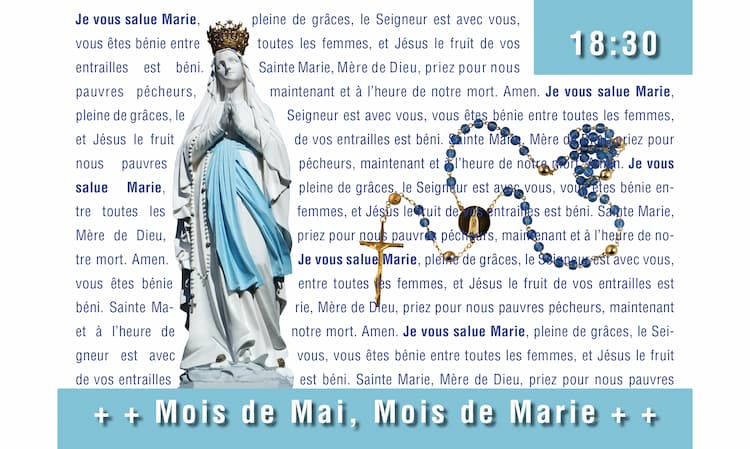 chapelet animé 2021 de Saint Ambroise sur zoom
