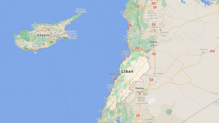 Liban carte