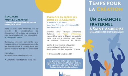 Temps pour la Création 2021