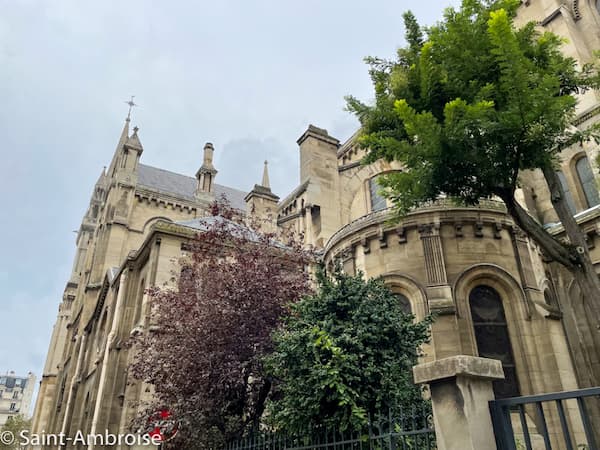 église Saint-Ambroise - vue extérieure