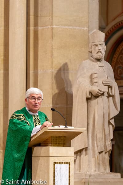 Mgr Emmanuel Tois Ă Saint Ambroise - grandes dates