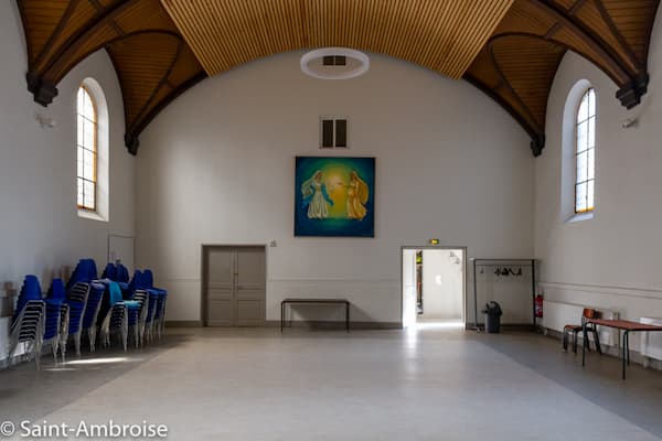 Salle Saint Ambroise - vue intérieure