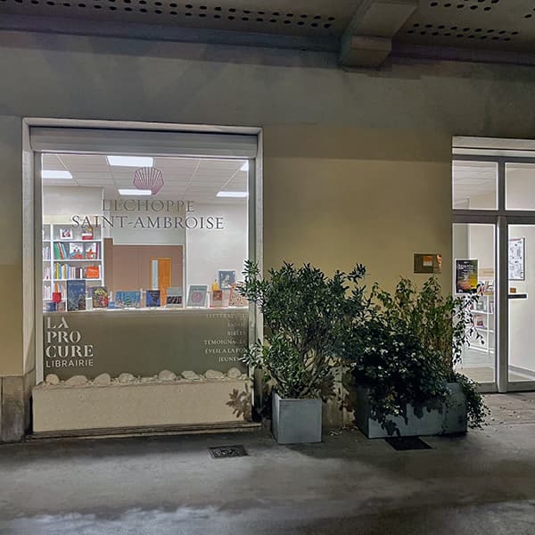 Echoppe Saint Ambroise Vitrine nuit 2021