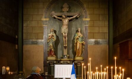 Hommage aux victimes du Bataclan - Chapelle du Calvaire