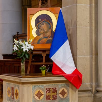 Vierge Marie, mémoire morts pour la France