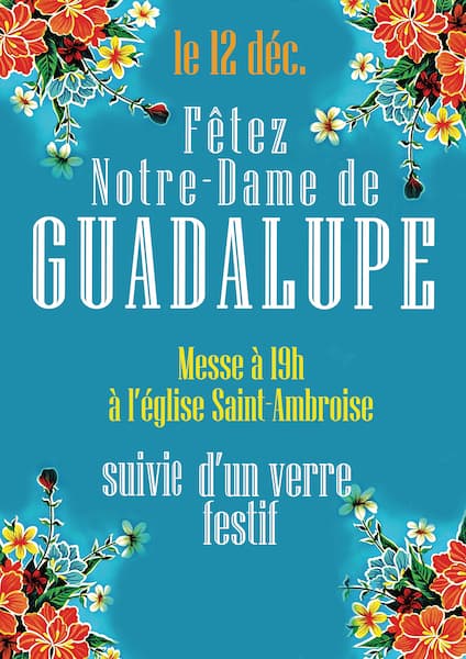 Vierge de Guadalupe - Affiche