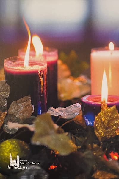 Messe de la nuit de Noël, carte