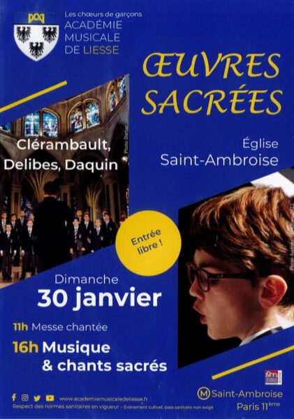 dimanche fraternel - Oeuvres sacrées - Musique et chants sacrés