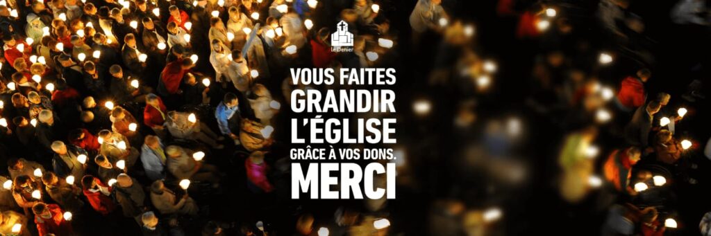 Denier de l'eglise 2023 - Couverture du site