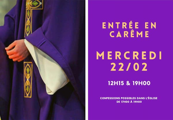 Entrée en Carême 2023