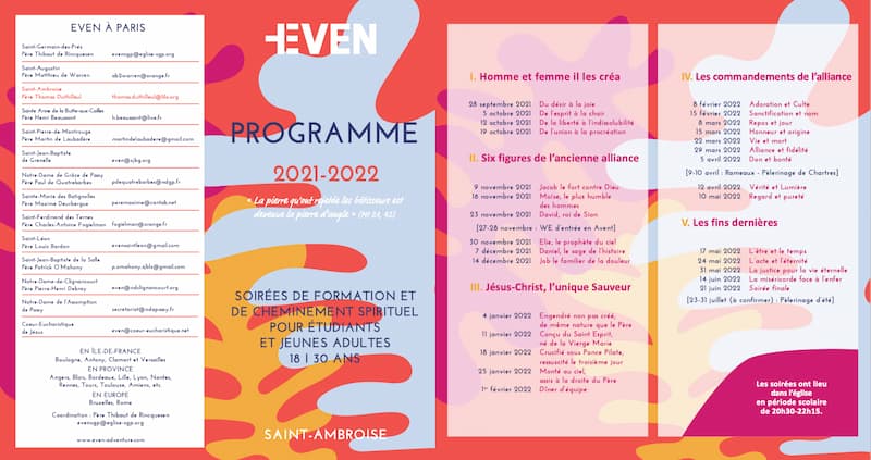 Even 2022 Programme