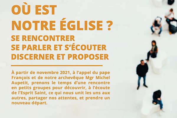Synode 2021 2023 bannière