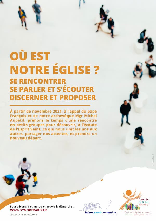 Synode église Affiche