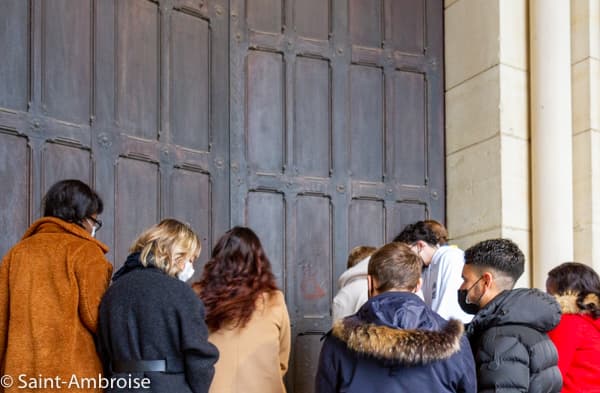 Entrée en catéchuménat 2021 à Saint Ambroise