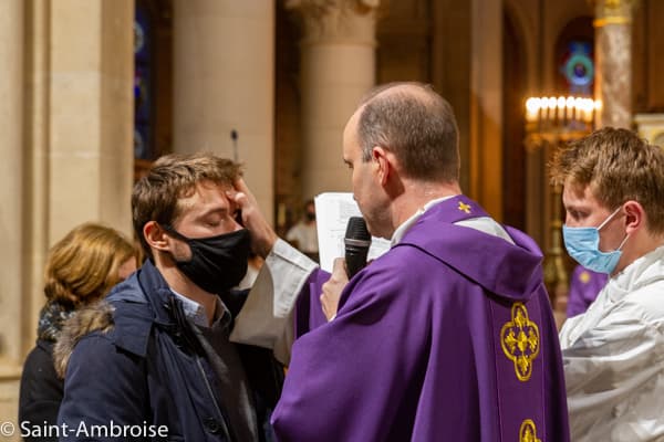 Entrée en catéchuménat 2021 à Saint Ambroise