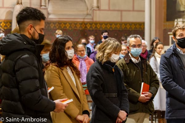 Entrée en catéchuménat 2021 à Saint Ambroise
