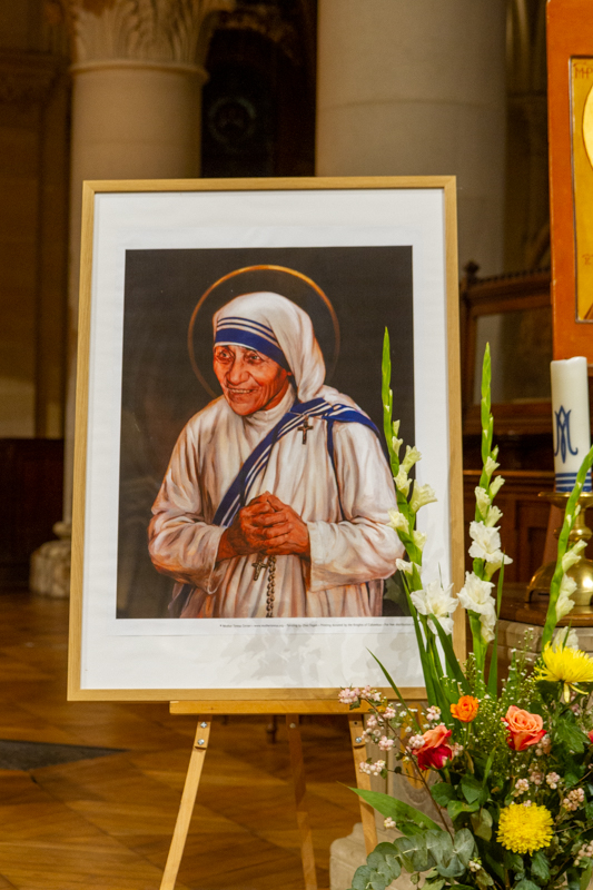 Sainte Teresa de Calcutta à Saint Ambroise