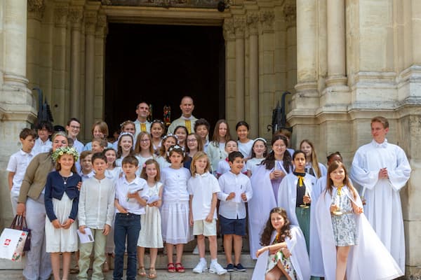 1ère communion des enfants, photos du 19/06/2022
