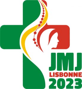 logo jmj 2023 frances b lisbonne