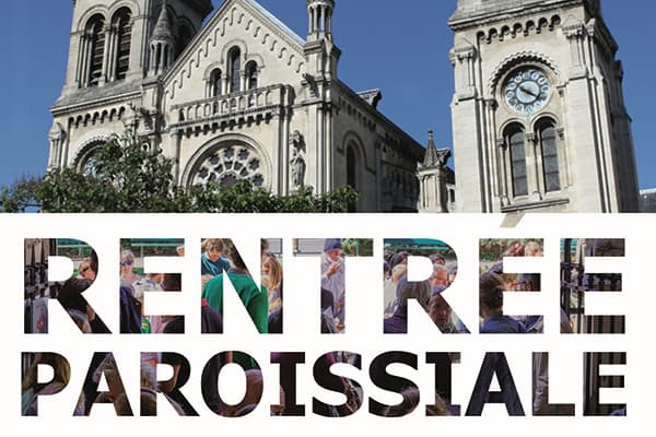 Rentrée paroissiale de Saint-Ambroise, bannière