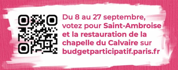 Votez pour Saint Ambroise, bannière