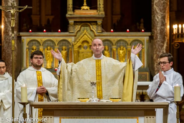messe solennelle Saint Ambroise, 7 décembre